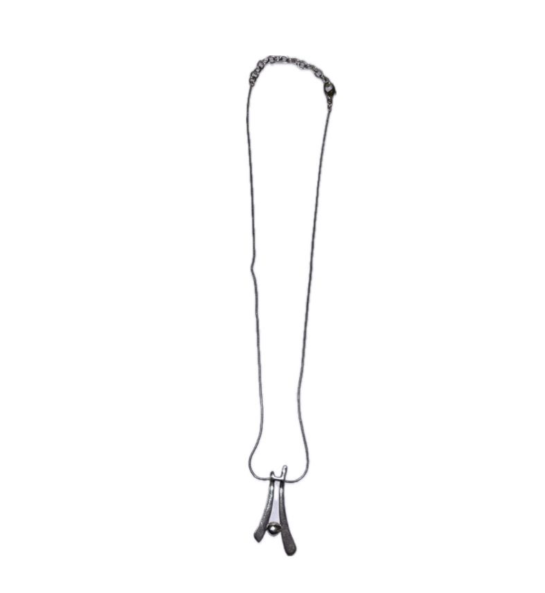 Abstract pendant necklace