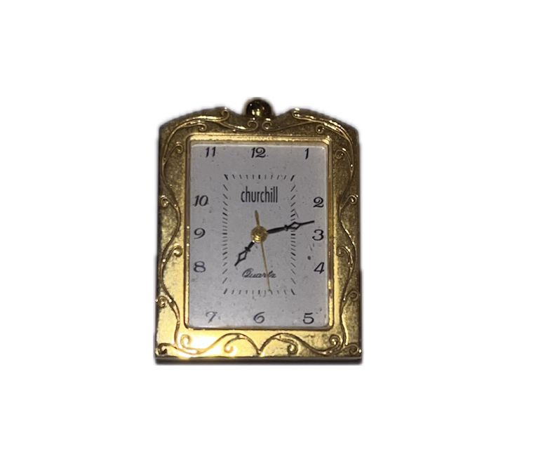 Vintage Miniture churchill clock