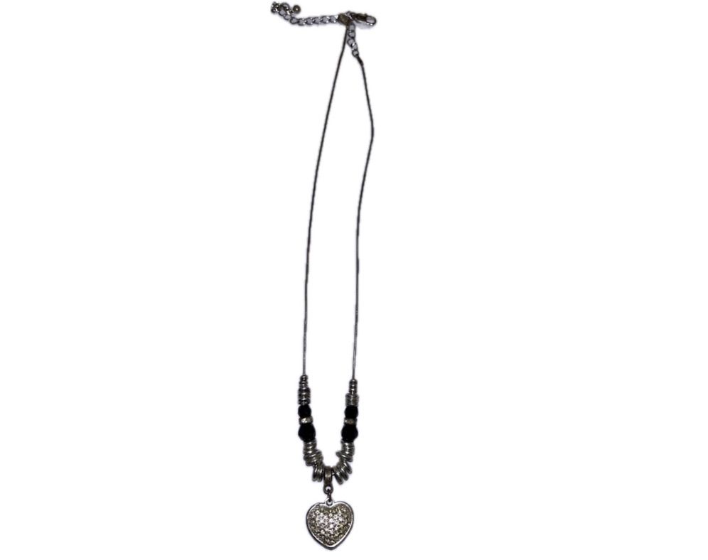 Crystal heart necklace