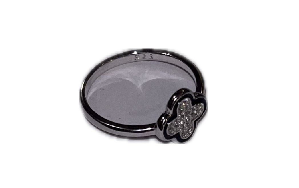 Sterling silver clove ring 